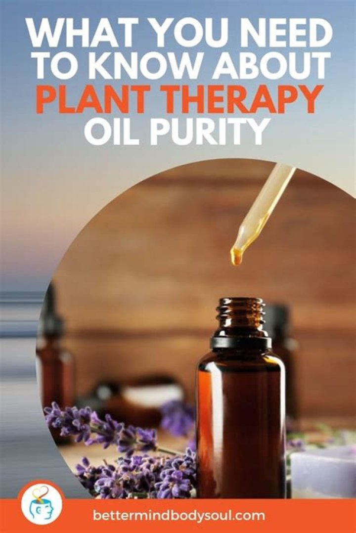 Are plant therapy oils pure?