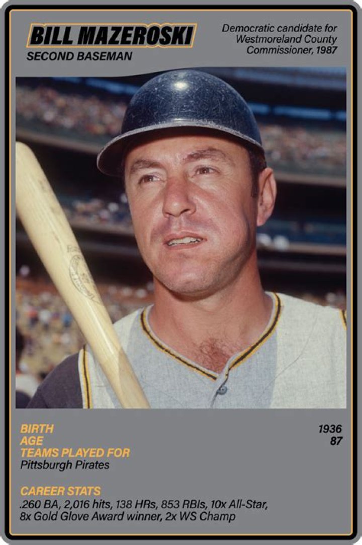 Bill Mazeroski - Age, Family, Bio