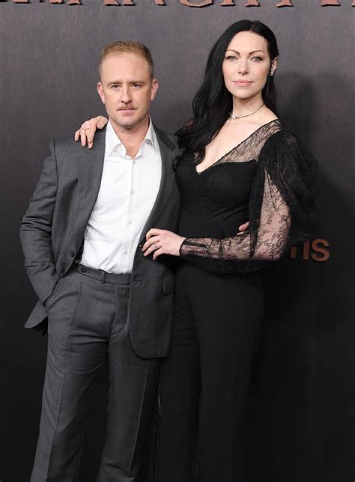 bitchy | Laura Prepon and husband Ben Foster