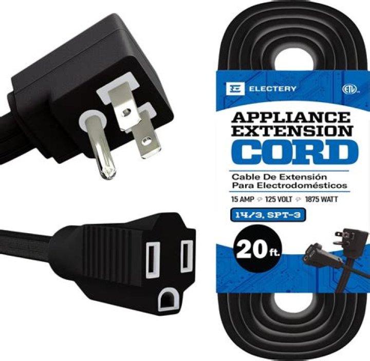 Can I use a heavy duty extension cord with an air conditioner?