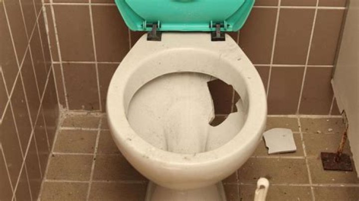 Can you fix broken porcelain toilet?