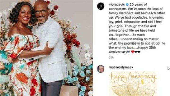‘Happy Anniversary’! Viola Davis and Julius Tennon have marked two decades of married life