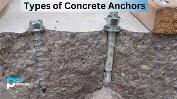 How do you anchor a 2×4 to concrete?