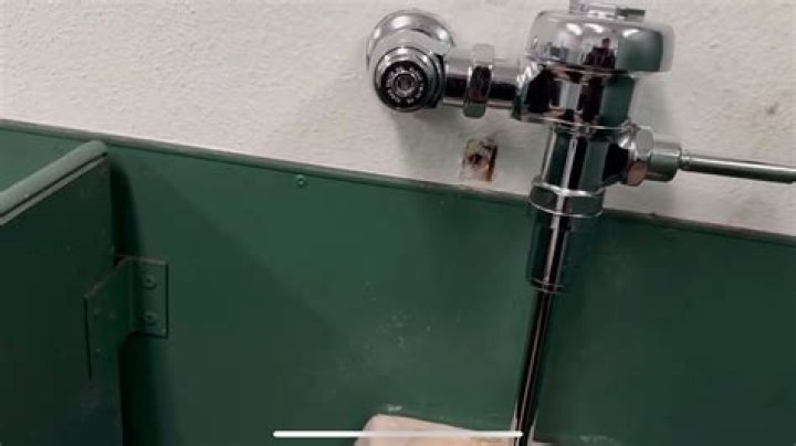 How do you change the battery in a Sloan flush valve?