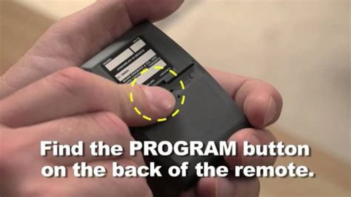 How do you program a Overhead Door Remote Remote?