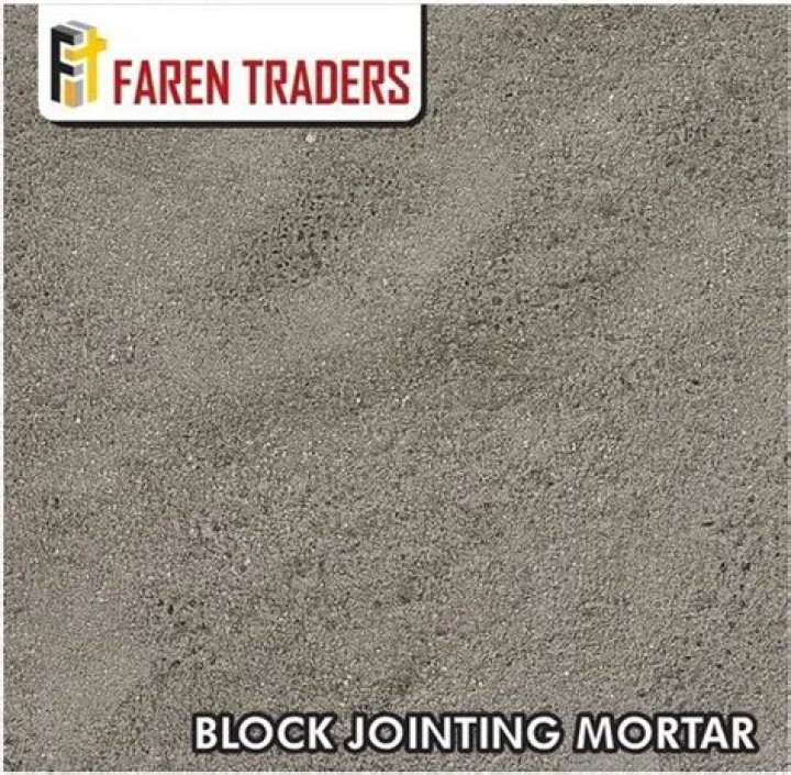 How do you repair a cinder block mortar joint?