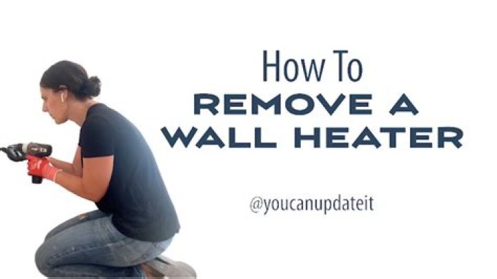 How do you turn on an old wall heater?