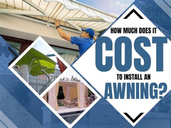 How much does it cost to install a metal awning?