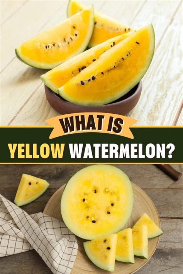 Is yellow watermelon bad for you?