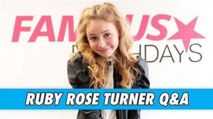Ruby Rose Turner Q&A | Famous Birthdays