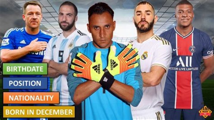 Soccer Players Born December 6