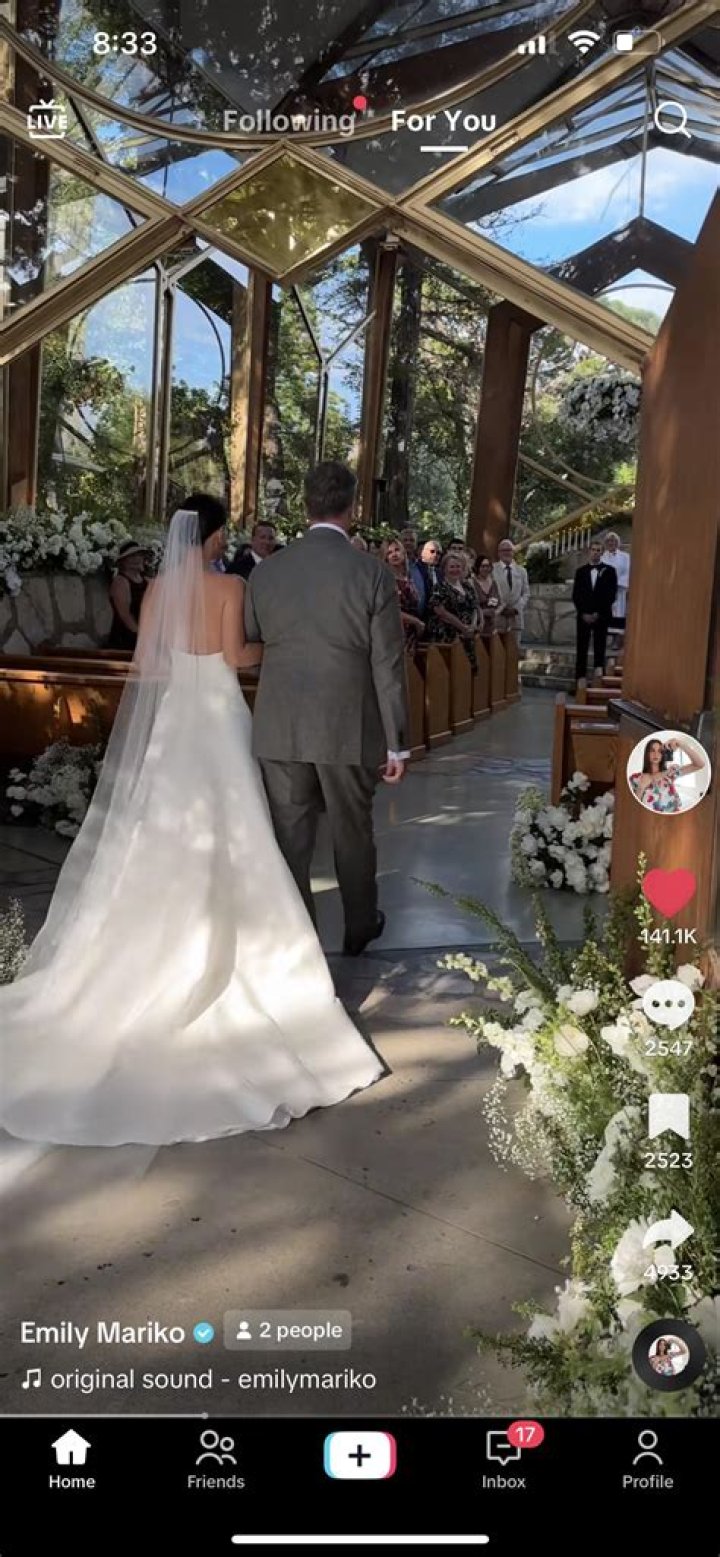 TikTok star Emily Mariko announced her wedding to fiance Matt Rickard