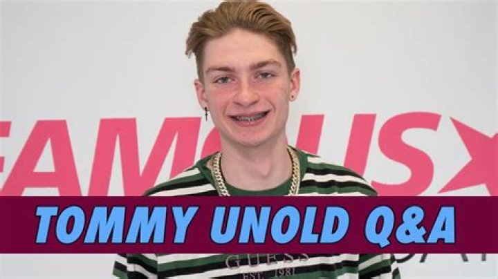 Tommy Unold Q&A | Famous Birthdays