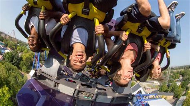 What are inversions on a roller coaster?