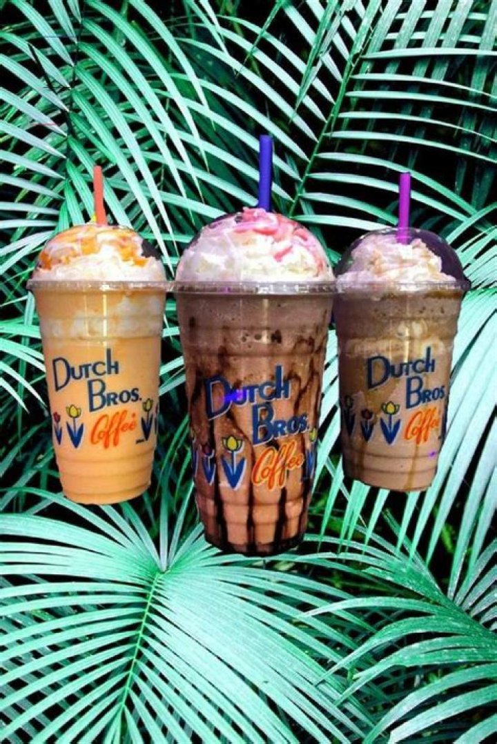 What does a pink straw at Dutch Bros mean?
