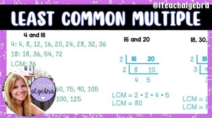 What is the least common multiple of 4 5 and 10?