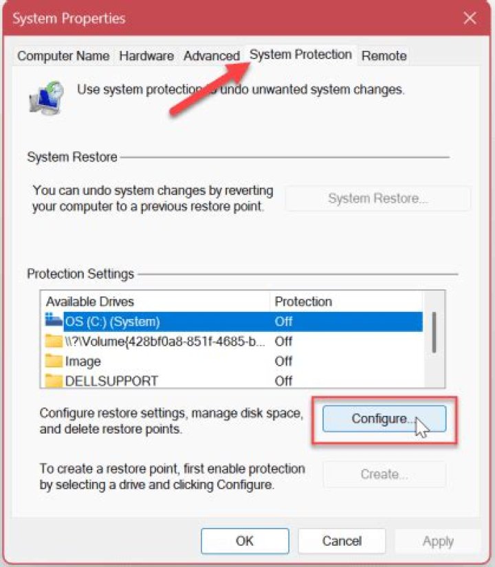 What is Windows system protection?