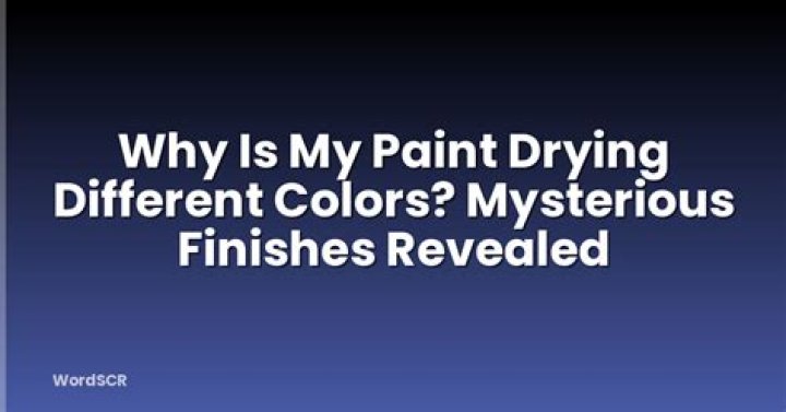 Why is my grout drying different colors?